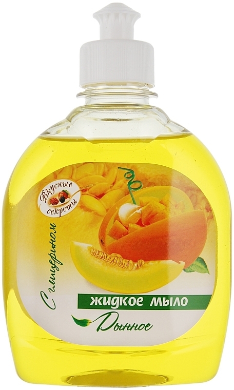 Melon & Glycerin Gel Soap - Vkusnyye Sekrety — photo N1