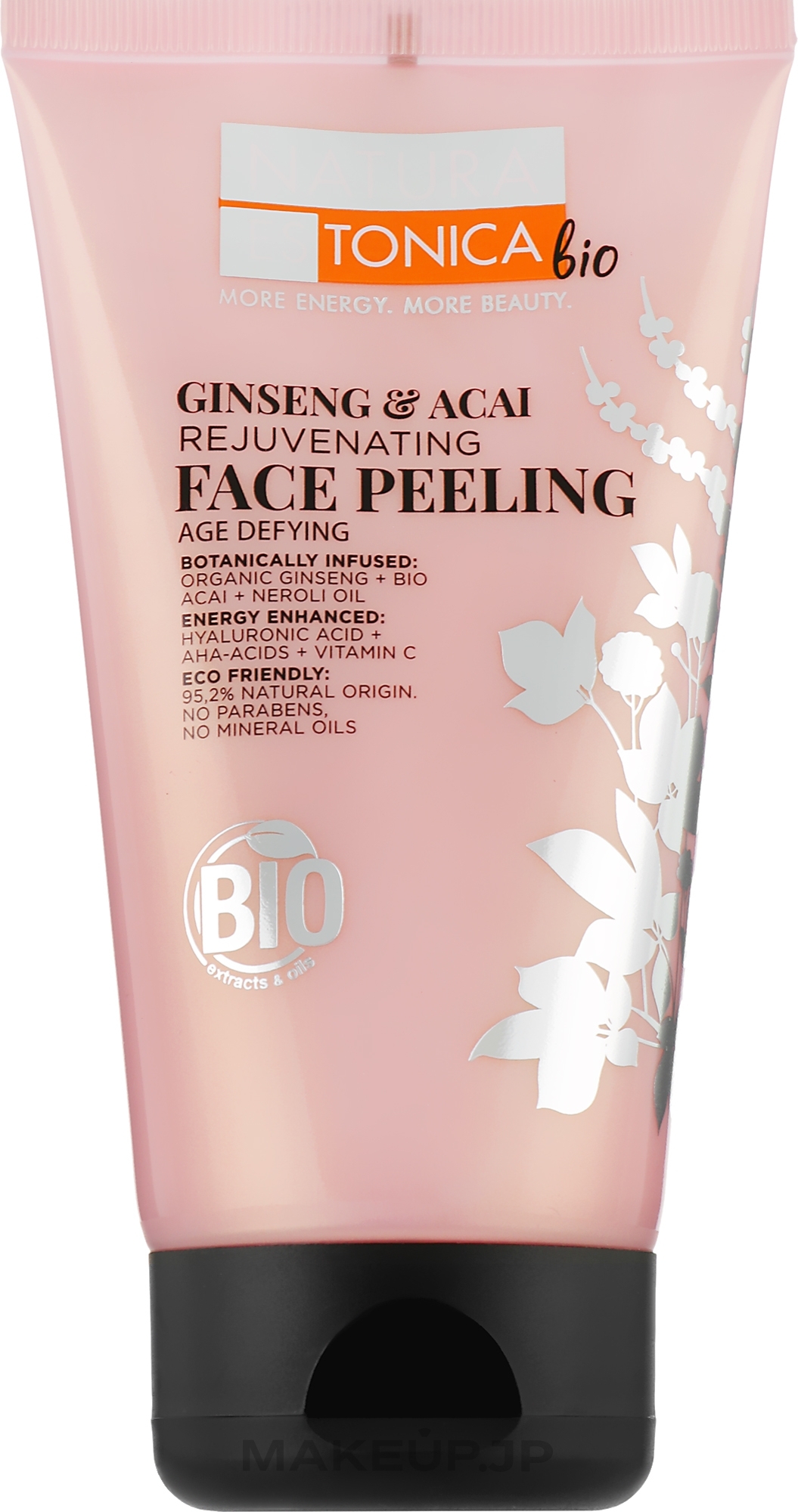 Renewing Face Peeling "Ginseng and Acai" - Natura Estonica Ginseng & Acai Face Peeling — photo 150 ml