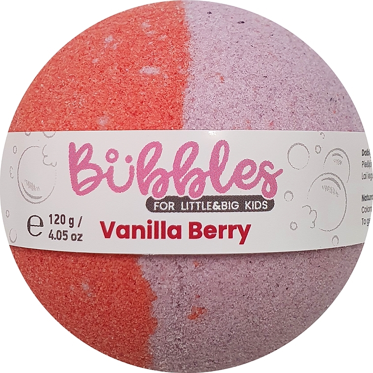 バスボム - Bubbles Vanilla Berry — photo N2