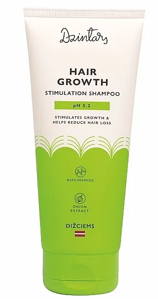 Hair Growth Shampoo with Onion Extract & Niacinamide - Dzintars Dizciems Hair Shampoo  — photo N1