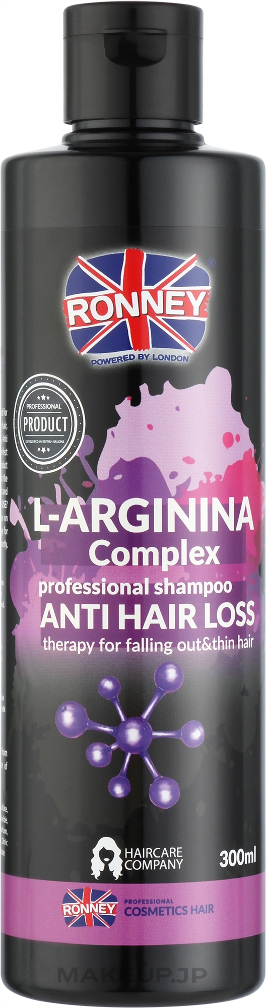 Weak Hair Shampoo - Ronney L-Arginina Complex Anti Hair Loss Shampoo — photo 300 ml