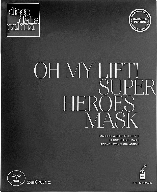 Anti-Aging Lifting Mask - Diego Dalla Palma Oh My Lift Super Heroes Mask — photo N1