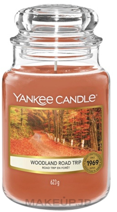 Scented Candle in Jar - Yankee Candle Woodland Road Trip — photo 623 g
