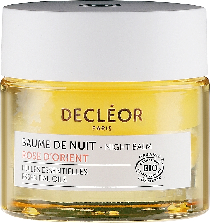 Night Face Balm - Decleor Rose Damascena Night Balm — photo N1