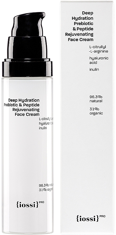 Moisturizing Face Cream - Iossi Pro Deep Hydration Prebiotic & Peptide Rejuvenating Face Cream — photo N4