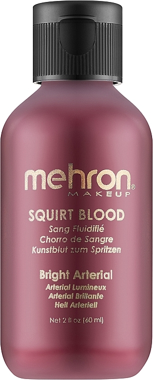 Squirt Blood - Mehron Squirt Blood Bright Arterial — photo N1