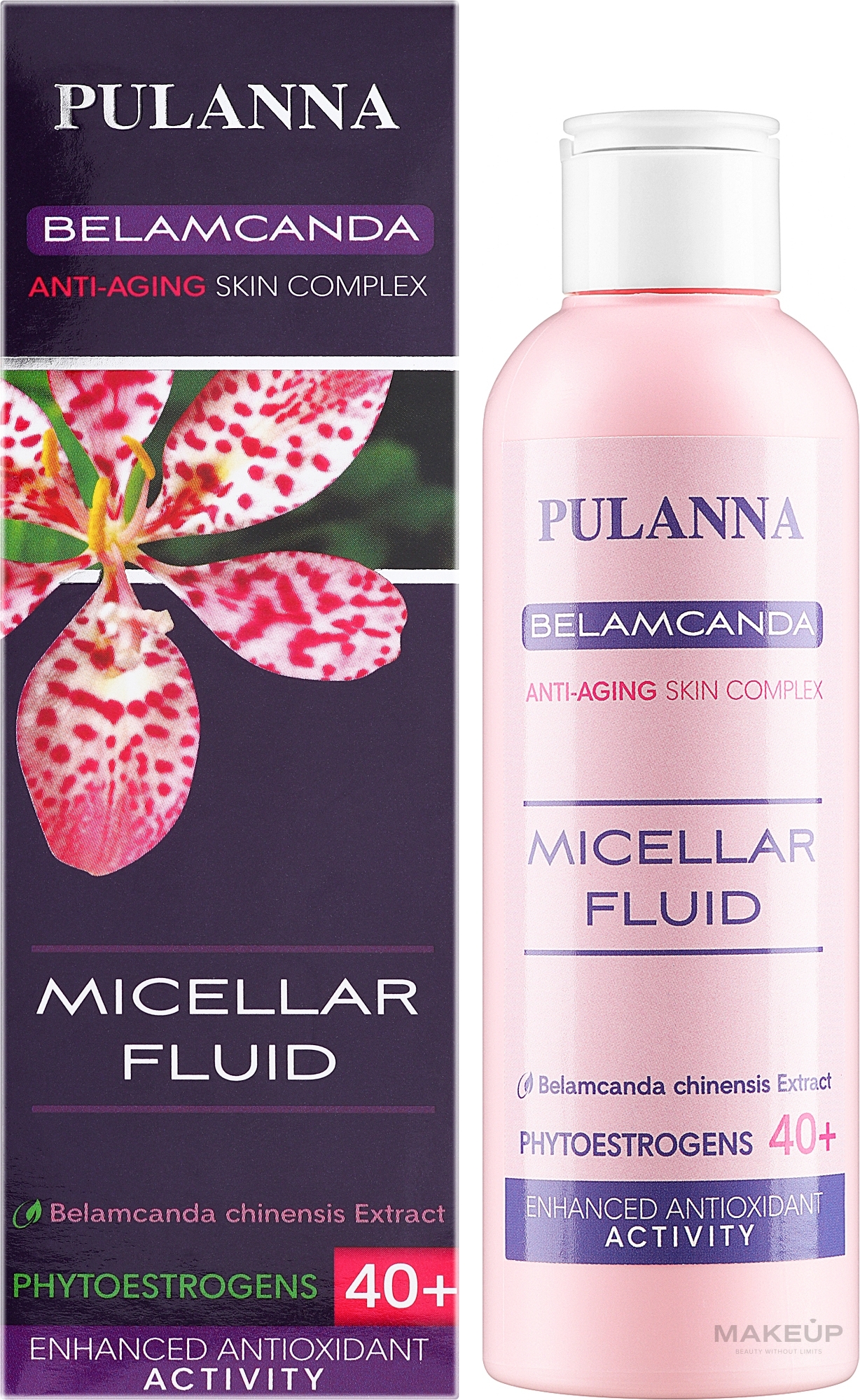 Facial Micellar Fluid - Pulanna Belamcanda Micellar Fluid Anti-Aging Skin Complex — photo 200 ml