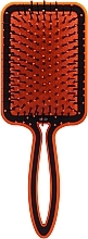 Fragrances, Perfumes, Cosmetics Rectangular Hair Brush, orange - Titania