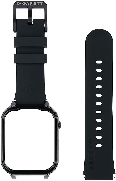 Smart Watch Belt, black - Garett Kids Essa GO 4G — photo N1