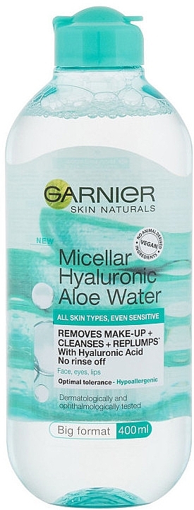 Hyaluronic Aloe Vera Micellar Water - Garnier Skin Naturals — photo N1