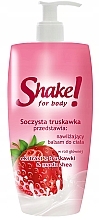 Fragrances, Perfumes, Cosmetics Body Lotion "Strawberry" - Shake for Body Regenerating Body Lotion Strawberry