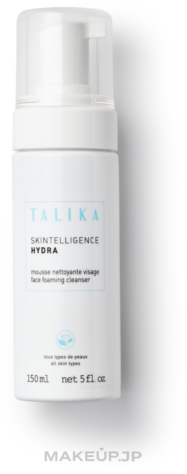 Moisturizing Cleansing Foam - Talika Skintelligence Hydra Face Foaming Cleanser — photo 150 ml