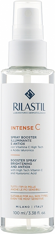 Antioxidant Brightening Spray Booster with Vitamin C - Rilastil Intense C Booster Spray — photo N1