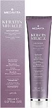 Ultra Smoothing Hair Mask with Silk Effect - Medavita Keratin Miracle Sleek Hair Mask — photo N2