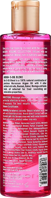 Shampoo for Thin and Lifeless Hair - Argan+ Volume Shampoo African Baobab Oil — photo N2