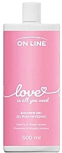 Peony & Rose Water Shower Gel - On Line Love Shower Gel — photo N1