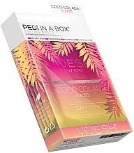 Fragrances, Perfumes, Cosmetics Pedicure Set - Voesh Pedi In A Box Deluxe 4 Step Coco Colada Oasis