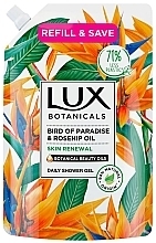 Fragrances, Perfumes, Cosmetics Shower Gel - Lux Botanicals Bird Of Paradise & Rosehip Oil Daily Shower Gel (doypack)