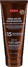 Moisturizing Sunscreen Cream SPF 15 - Pupa Multifunction Sunscreen Cream — photo N3