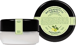 Fragrances, Perfumes, Cosmetics Shaving Cream 'Plexi Bergamotto Neroli' - Mondial Shaving Cream Wooden Bowl