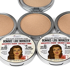 Highlighter, Shimmer and Shadow - theBalm Bonnie-Lou Manizer Highlighter & Shadow — photo N6