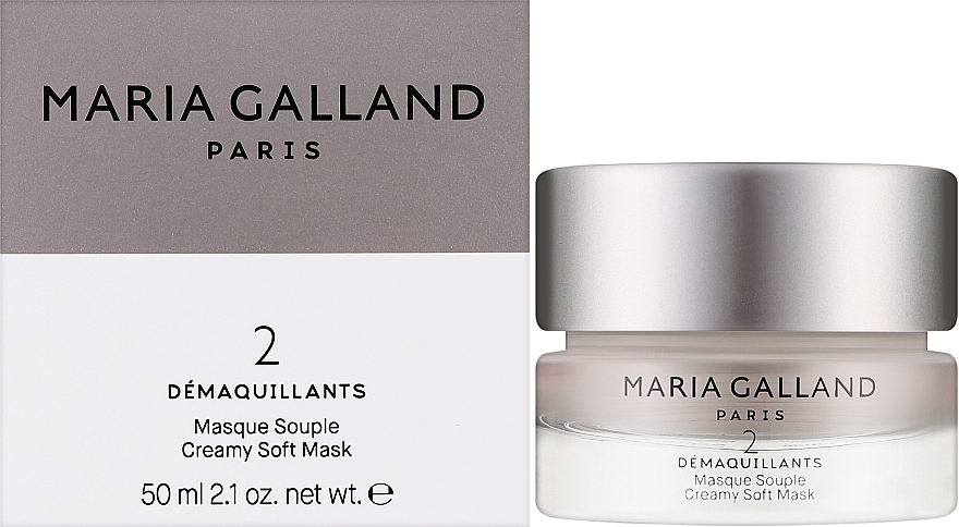 Freshness & Detox Gentle Face Cream Mask - Maria Galland Paris 2 Creamy Soft Mask — photo N2