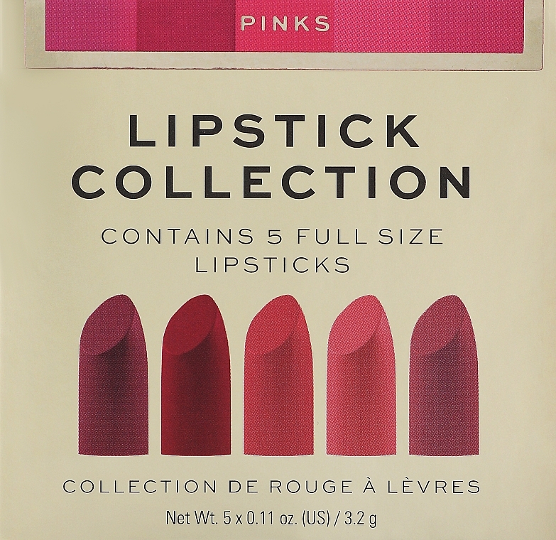 5 Lipstick Set - Revolution Pro 5 Lipstick Collection Pinks — photo N1