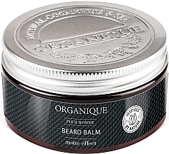 Fragrances, Perfumes, Cosmetics Men Beard and Face Balm with Matte Finish - Organique Pour Homme Beard Balm Matte Effect