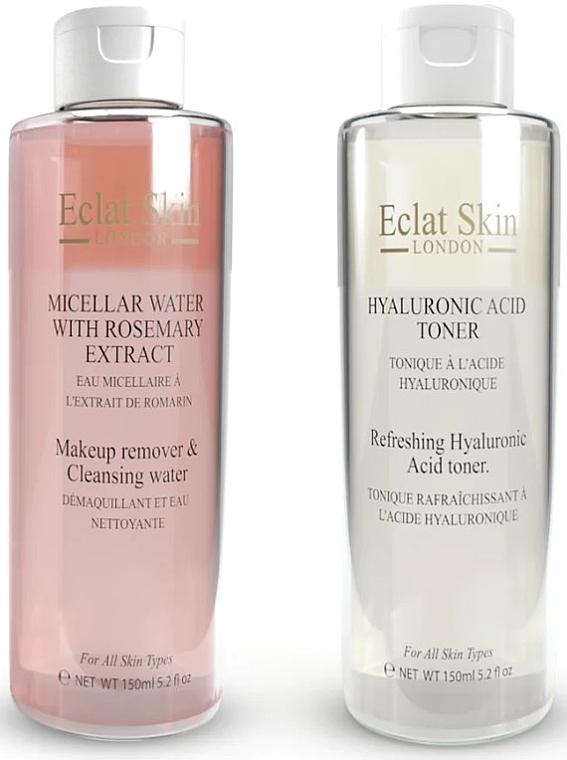 Set - Eclat Skin London (f/ton/150ml + mic water/150ml) — photo N1