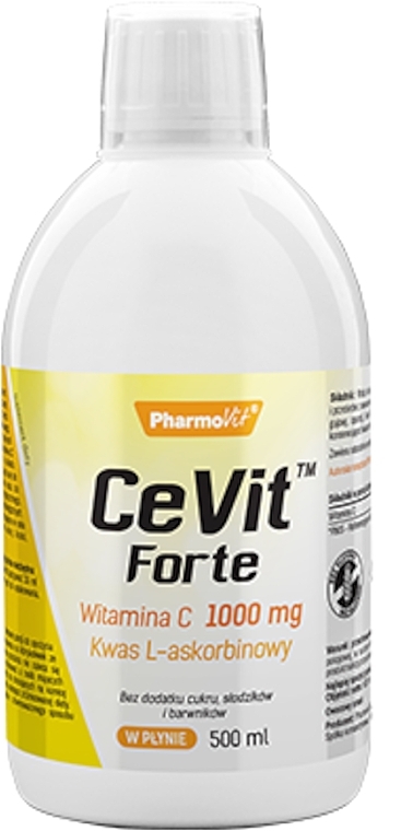 Dietary Supplement "CeVit Forte Vitamin C", 1000 mg - Pharmovit CeVit Forte — photo N1