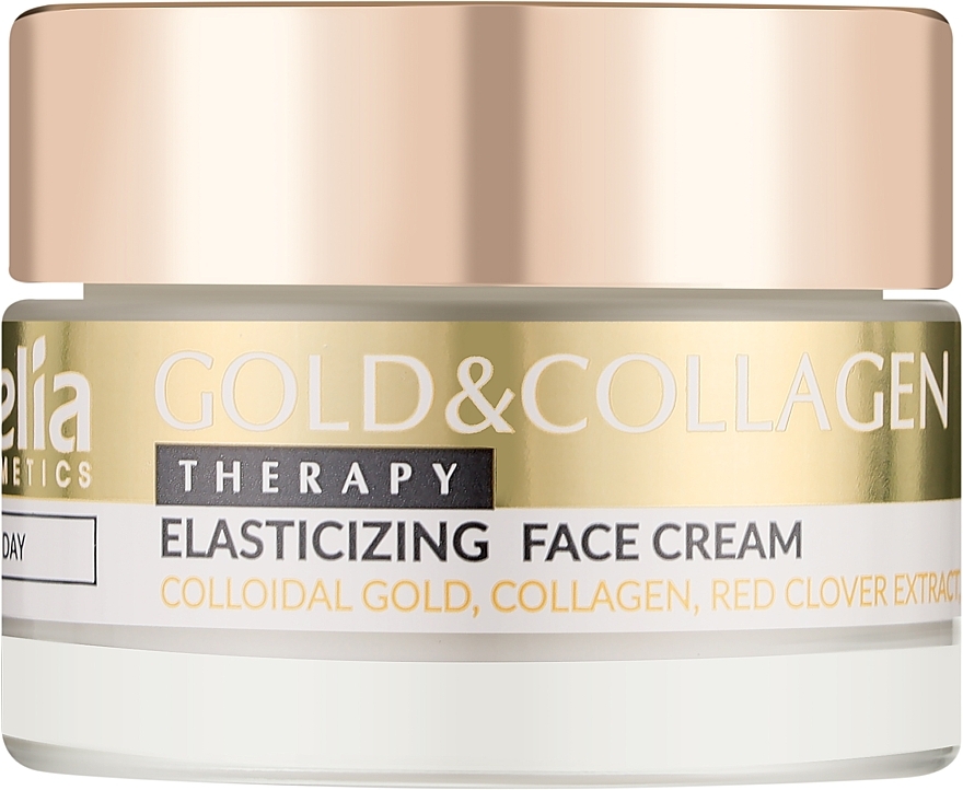 Gold & Collagen Day Face Cream - Delia Gold & Collagen Therapy Elasticizing Day Cream — photo N1