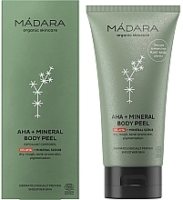 Fragrances, Perfumes, Cosmetics Body Peeling - Madara AHA+Mineral Body Peel