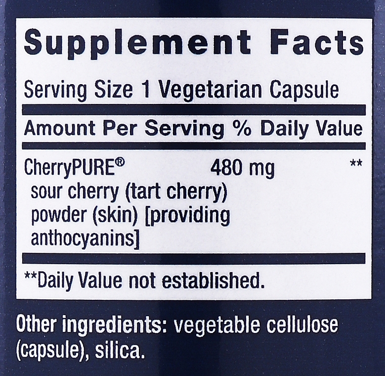 Cherry Extract Dietary Supplement - Life Extension Tart Cherry — photo N3