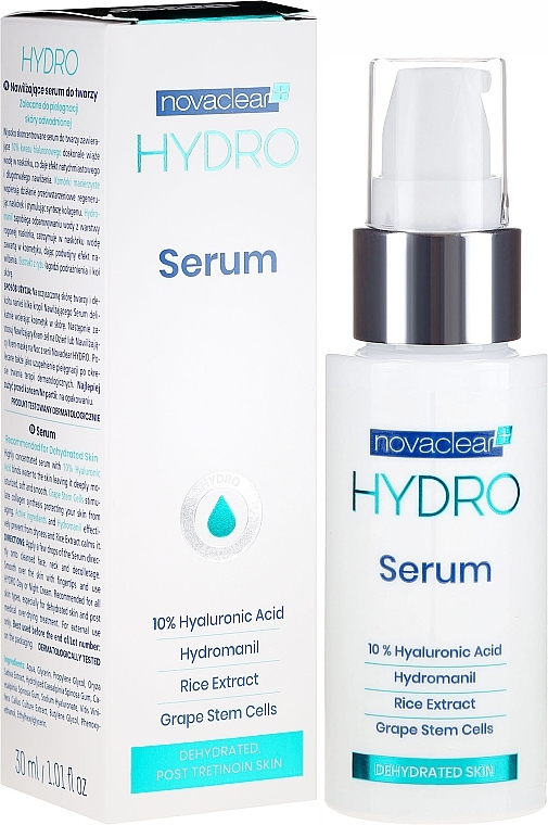 Intensive Hydrating Facial Serum - Novaclear Hydro Serum — photo N1