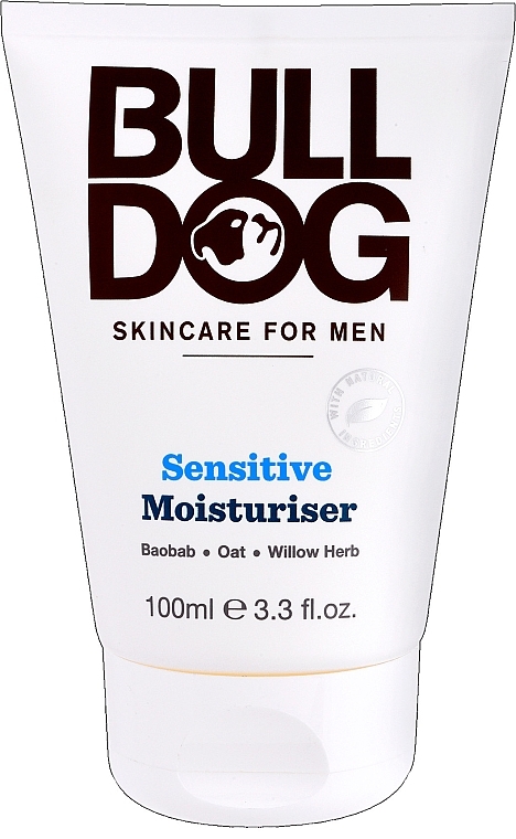 Moisturizing Face Cream for Sensitive Skin - Bulldog Skincare Sensitive Moisturiser — photo N1