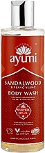 Fragrances, Perfumes, Cosmetics Shower Gel "Sandalwood & Ylang Ylang" - Ayumi Sandalwood & Ylang Ylang Body Wash