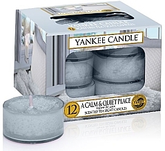 Fragrances, Perfumes, Cosmetics Tea Light Candles - Yankee Candle Scented Tea Light Candles A Calm & Quiet Place