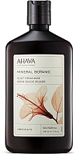 Hibiscus & Fig Shower Cream - Ahava Mineral Botanic Velvet Cream Wash Hibiscus & Fig — photo N2