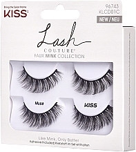 Fragrances, Perfumes, Cosmetics False Eyelashes - Kiss Lash Couture Faux Mink Collection Muse