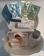 Fragrances, Perfumes, Cosmetics Set - Trind Natural Nail Care (Bag + Buf + Stickers/1 + Cr/5ml + Mask/5ml + Cr/5ml + CR/5ml + Nail Polish)