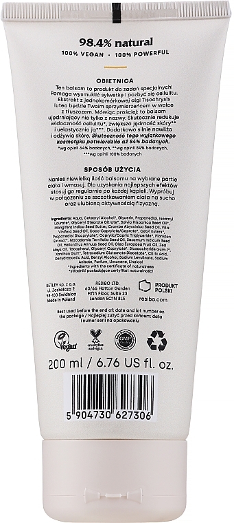 Firming Body Lotion - Resibo Specialised Body Lotion — photo N4