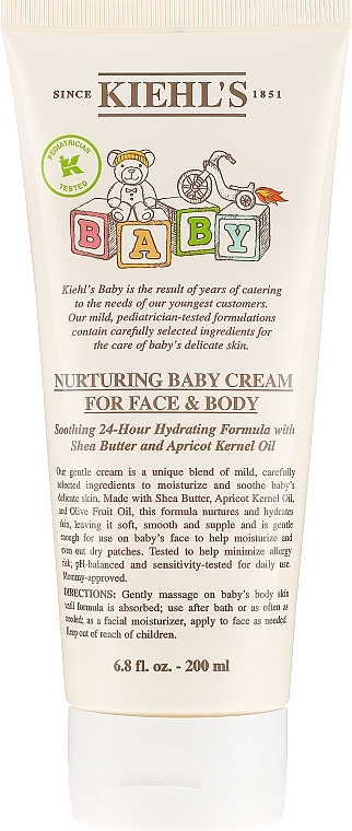 Nourishing Baby Cream for Face and Body - Kiehl`s Nurturing Baby Cream For Face and Body — photo N1