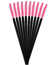 Fragrances, Perfumes, Cosmetics Silicone Lash Extension Brush, crimson - Black Lashes