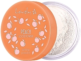 Transparent Face Powder - Lovely Peach Loose Powder Setting Powder — photo N8