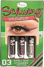 Fragrances, Perfumes, Cosmetics Set - theBalm Schwing Liquid Eyeliner Trio (eye/liner/3x1.7ml)