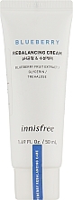 Fragrances, Perfumes, Cosmetics Balancing Face Cream with Blueberry Extract - Innisfree Super Food Blueberry Rebalancing Cream