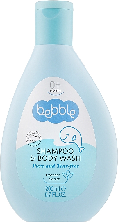 Baby Hair & Body Shampoo - Bebble Shampoo & Body Wash — photo N1