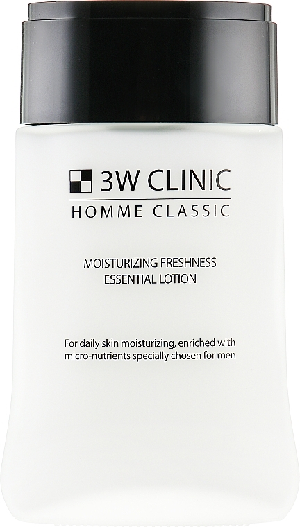 Moisturizing Men Lotion - 3w Clinic Homme Classic Moisturizing Freshness Essential Lotion — photo N2