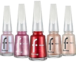 Fragrances, Perfumes, Cosmetics Nail Polish Set - Flormar Charm Everyday 5'li Oje Set (5x11ml)