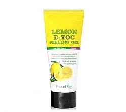 Fragrances, Perfumes, Cosmetics Face Peeling Gel - Secret Key Lemon D-Toc Peeling Gel